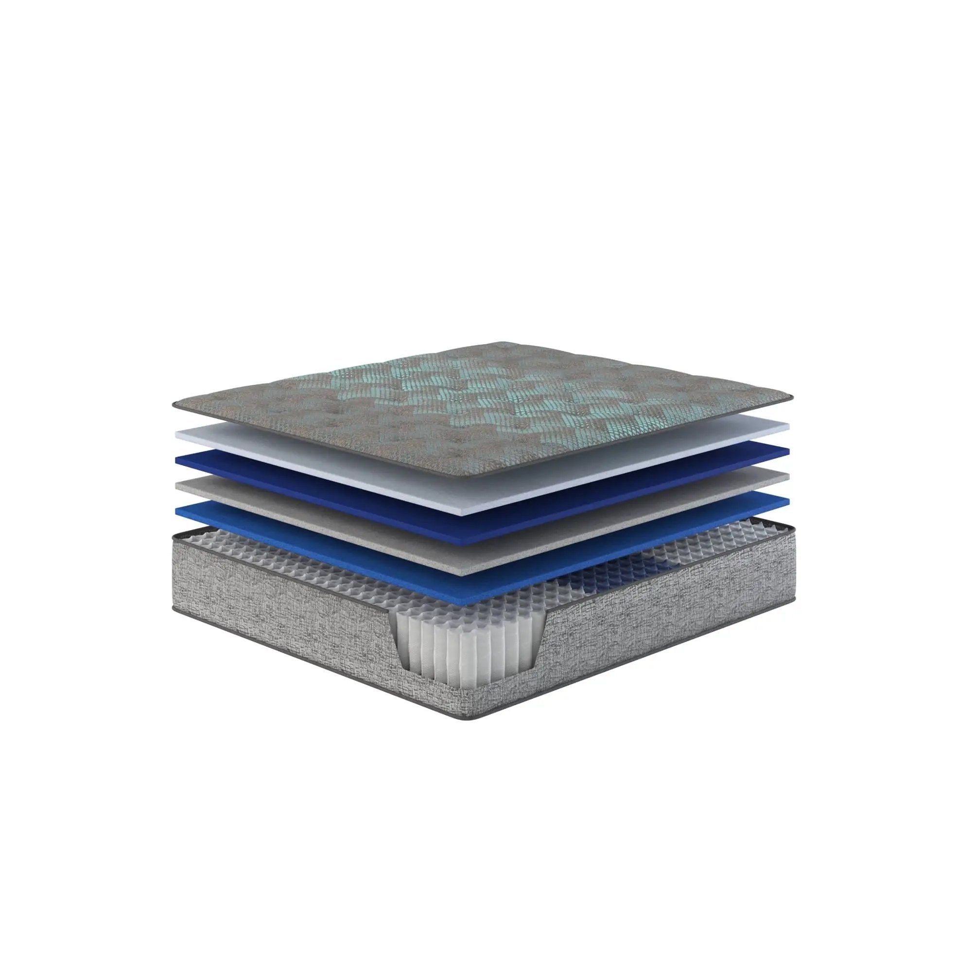 Comfort Care - 13" Hybrid Mattress, Firm Comfort, Advanced Cooling by Unique Piece Furniture