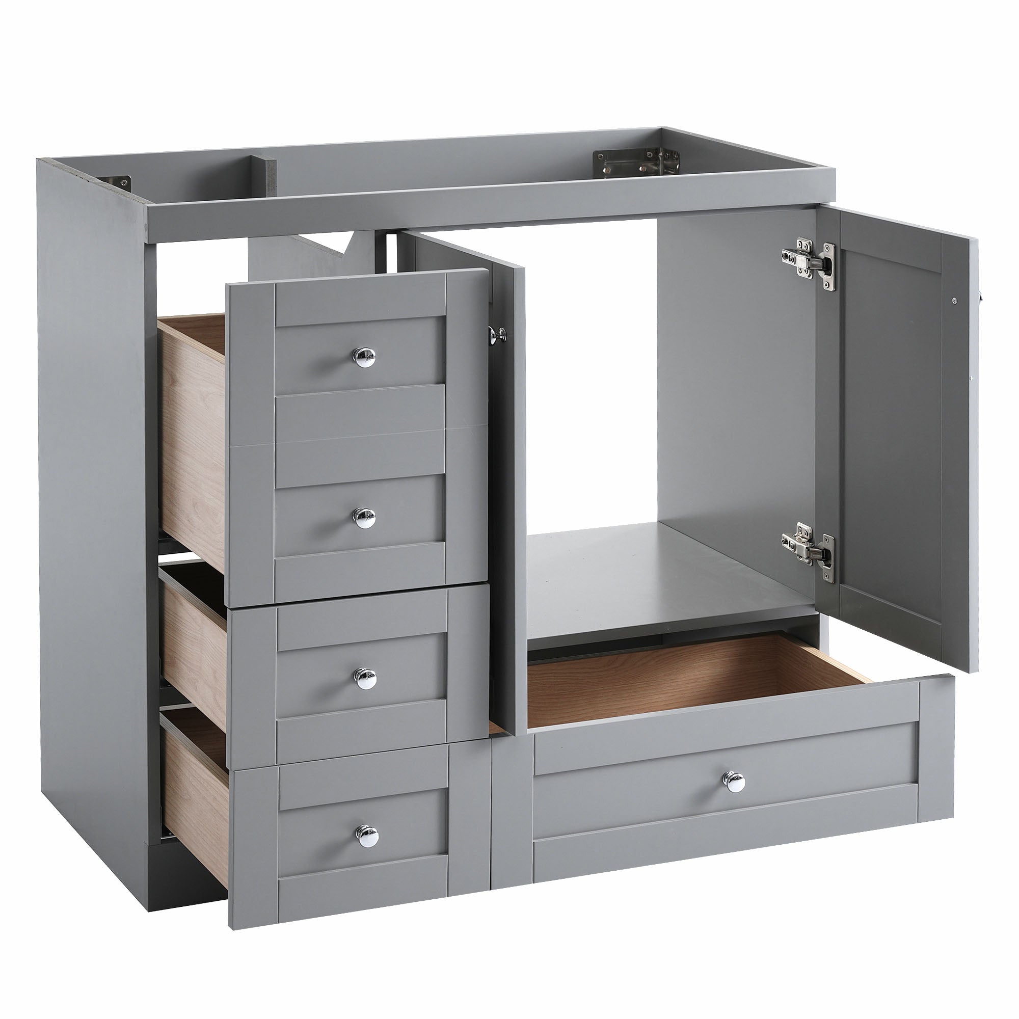 [Cabinet Only] 36" Bathroom Vanity Cabinet by HouseOfZazla