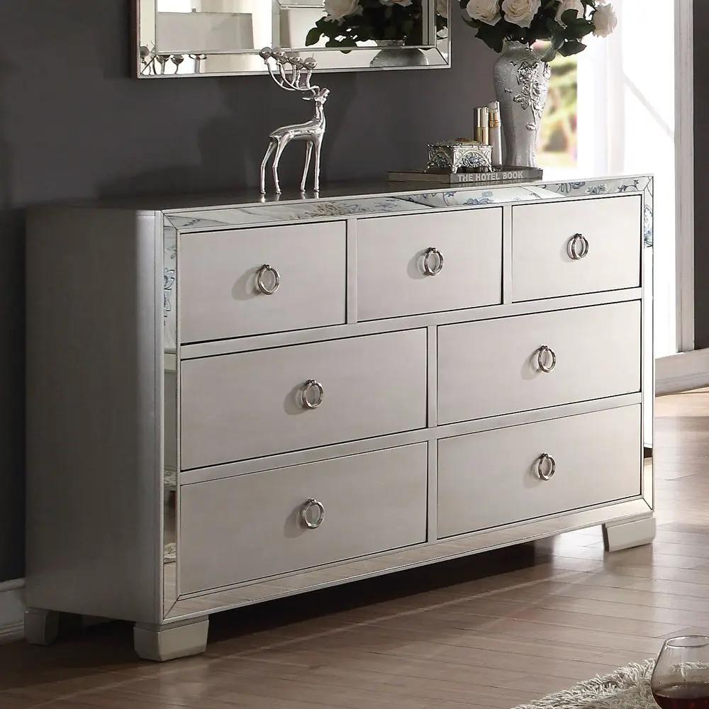 Voeville II - Dresser - Platinum by Unique Piece Furniture