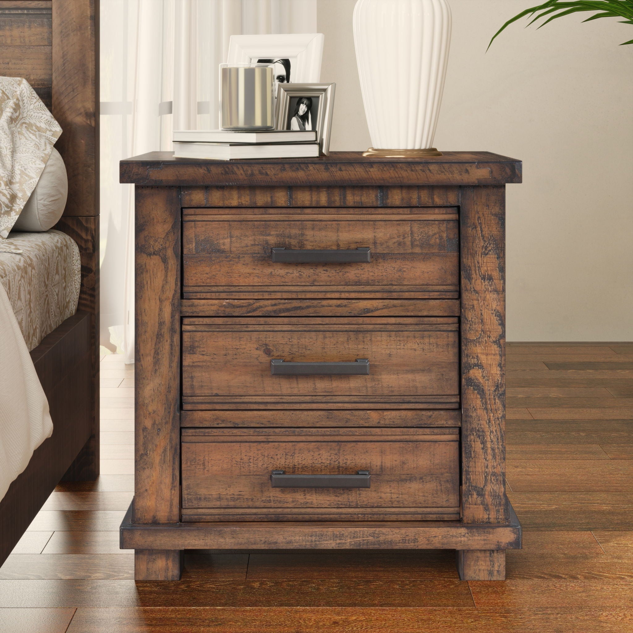 3 Drawer Nightstand by HouseOfZazla