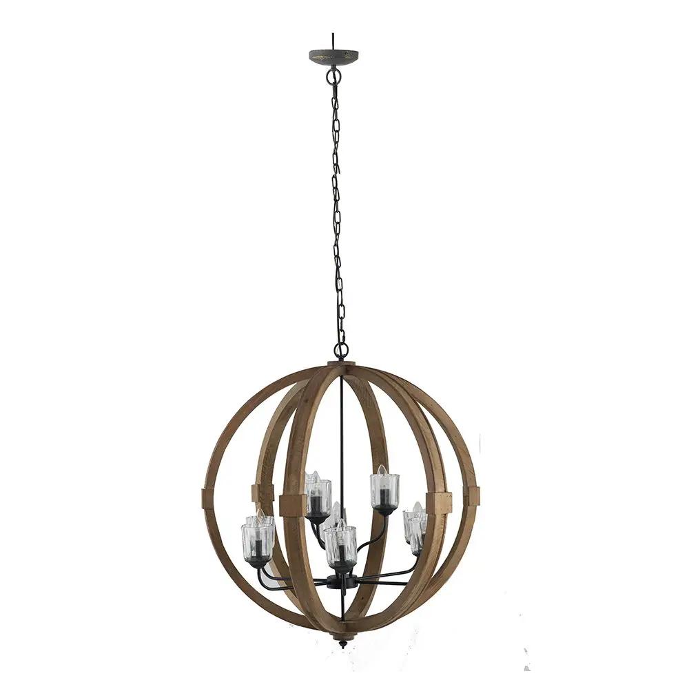Chandelier, Hanging Light Fixture With Adjustable Chain For Kitchen, Bulb Not Included by Unique Piece Furniture