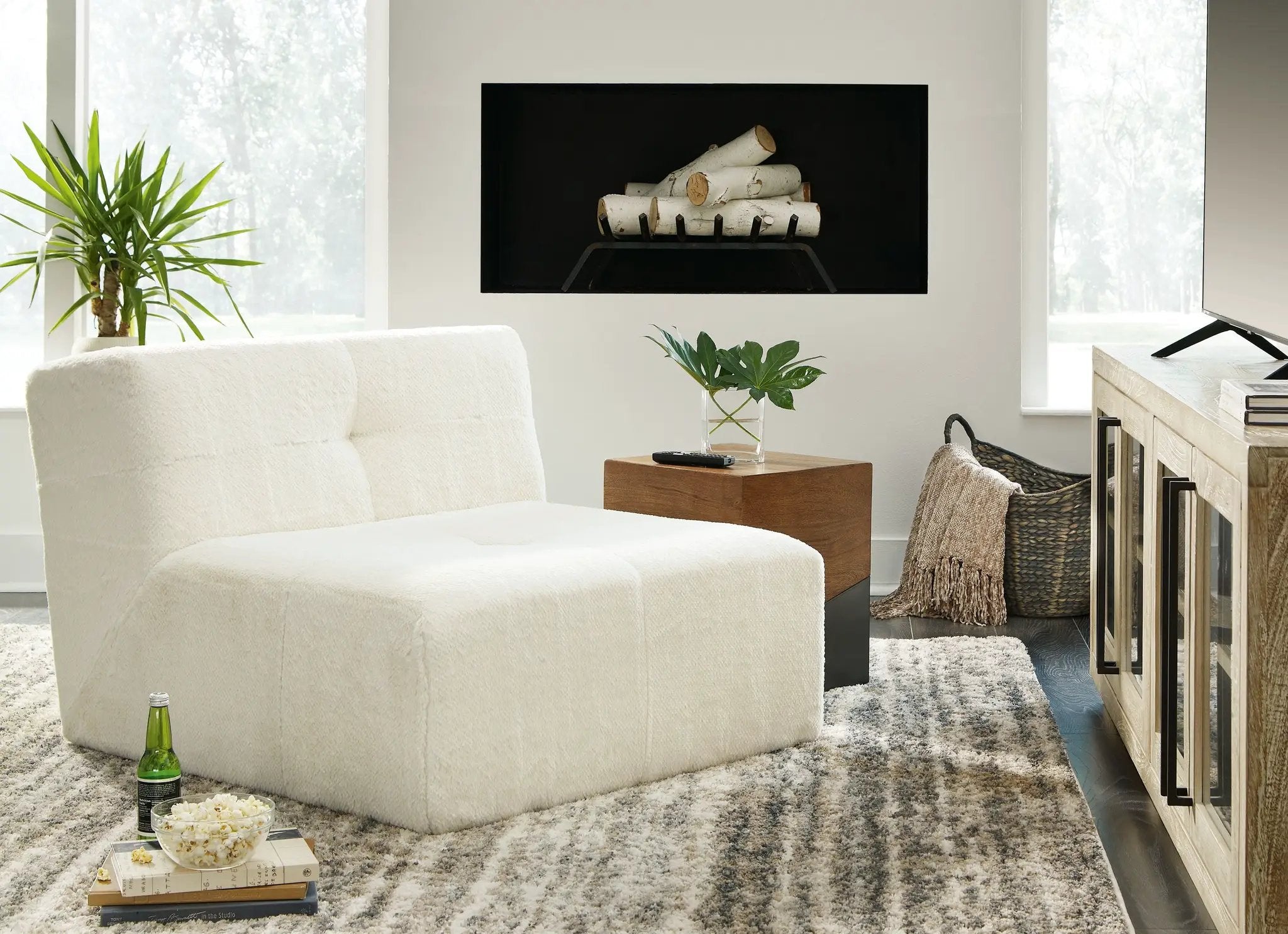 Brettner - Accent Chair - Ivory by Unique Piece Furniture
