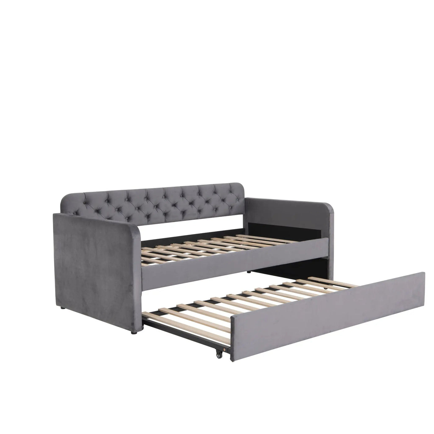 Upholstered Daybed With Trundle And USB Charging Design by Unique Piece Furniture