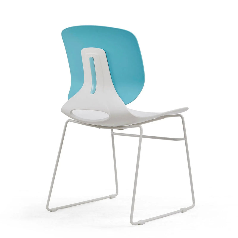 Ergonomic Backrest Stacking Chairs (Set of 4) by Unique Piece Furniture