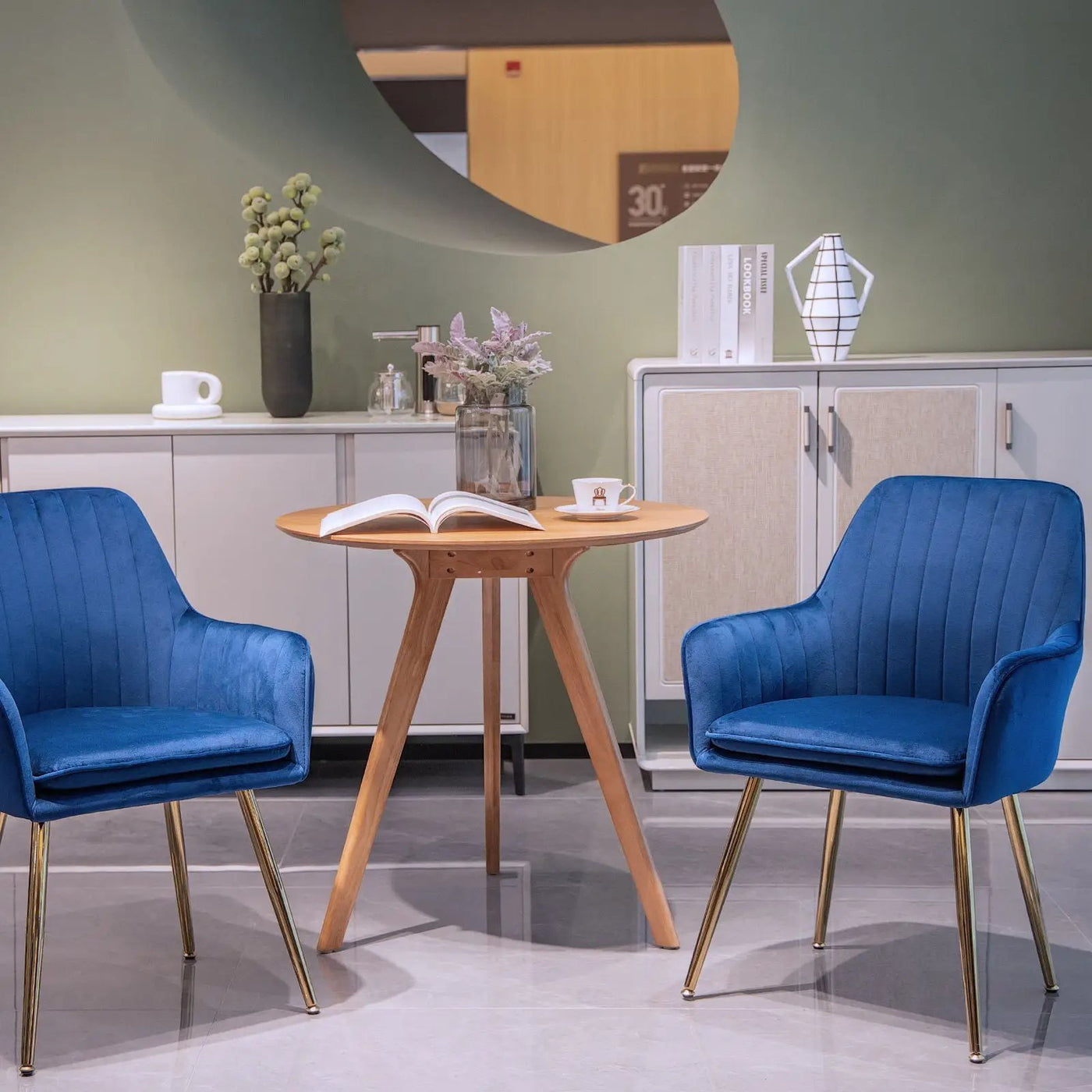 Modern Mid Back Dining Chairs by HouseOfZazla