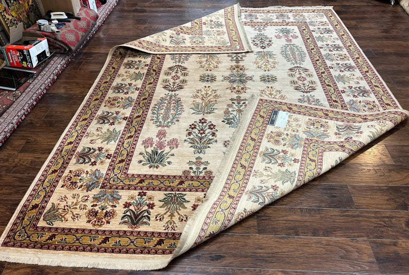 Karastan Rug 8.8 x 12, Ashara Amritsar #549, Oatmeal Color, Wool Pile Karastan Carpet, Discontinued Karastan Area Rug, Decorative by Jewel Rugs