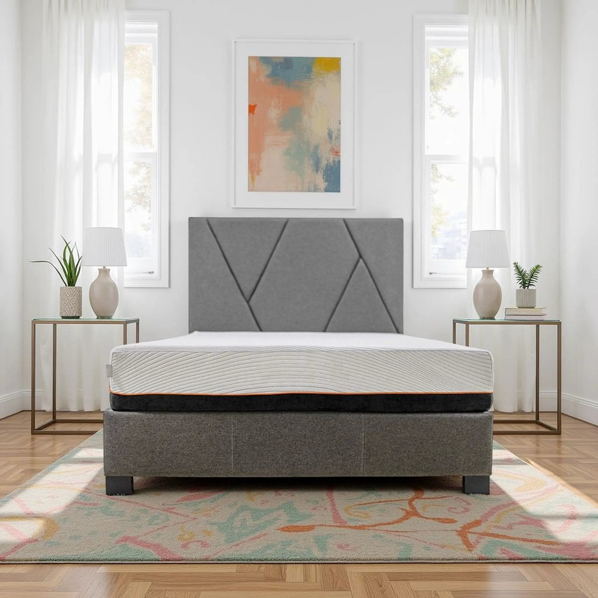 Regen - 10" Cooling Copper Infused Memory Foam Mattress by HouseOfZazla
