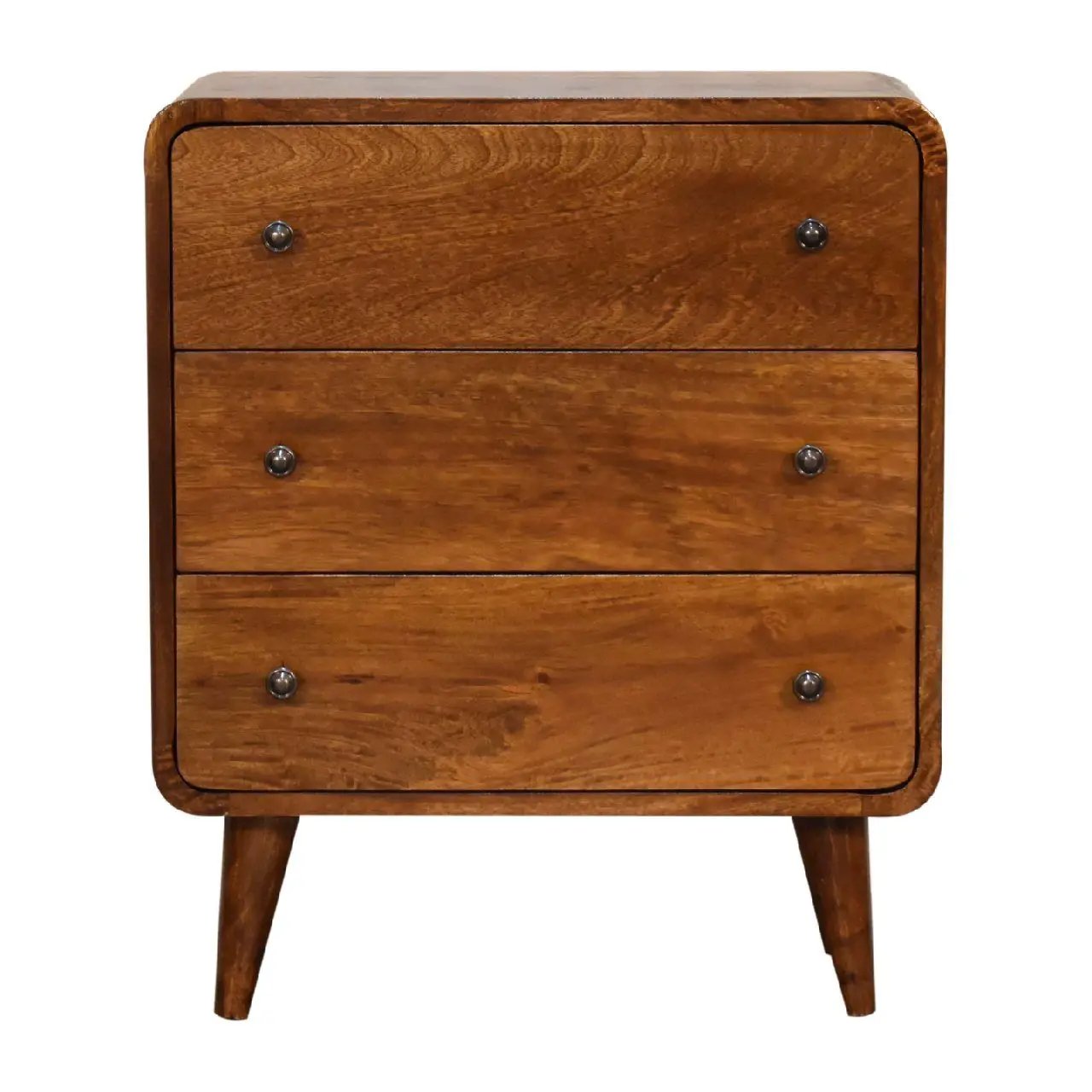 3 Drawer Mini Curved Chest by HouseOfZazla
