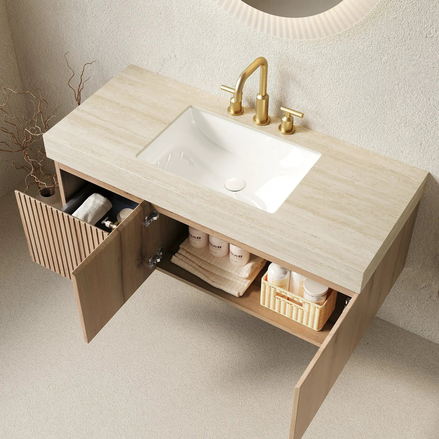 MURI 48" Bathroom Vanity & Sink by HouseOfZazla