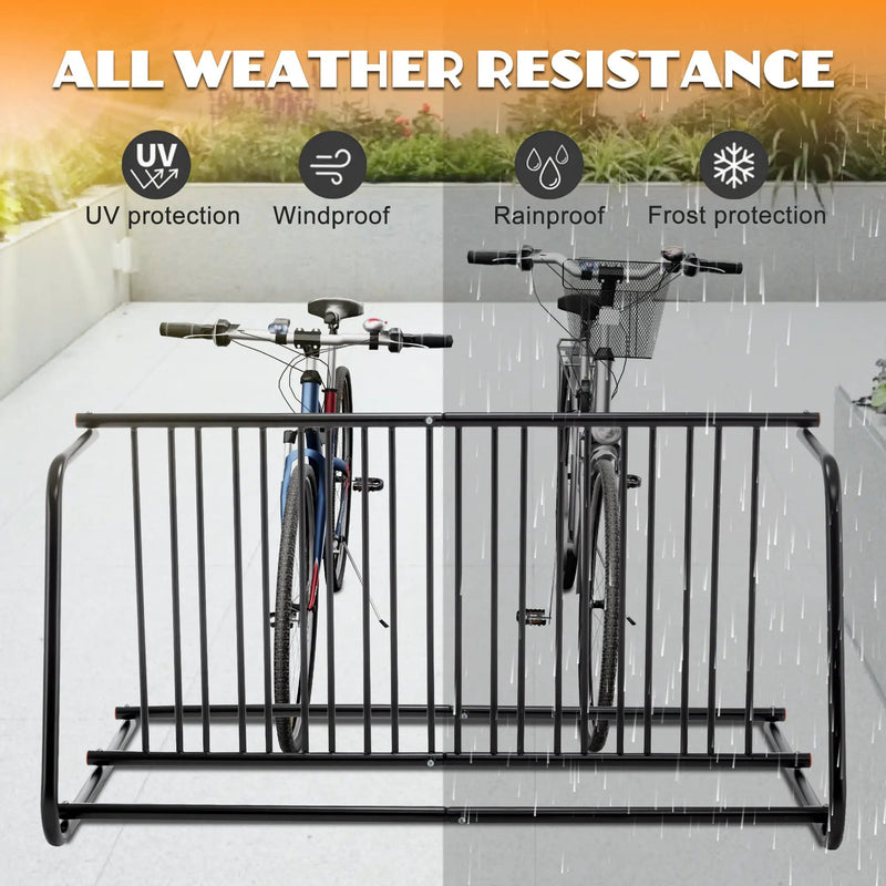 10-Bike Floor Bike Rack by HouseOfZazla