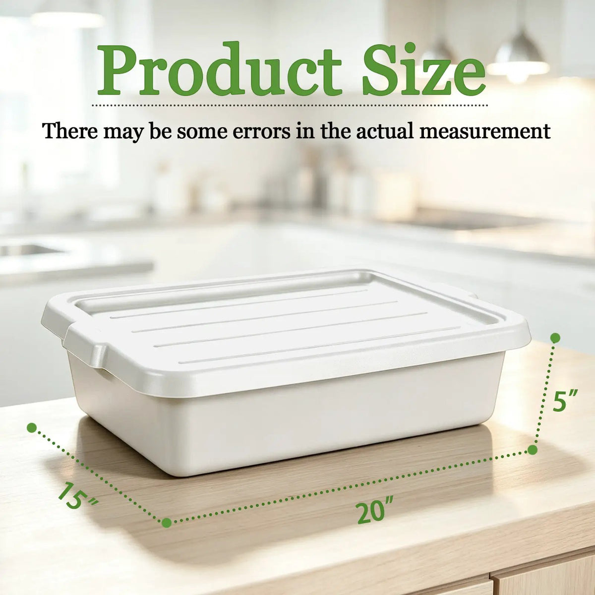 Commercial Meat Tubs with Lids - 6-Pack by HouseOfZazla