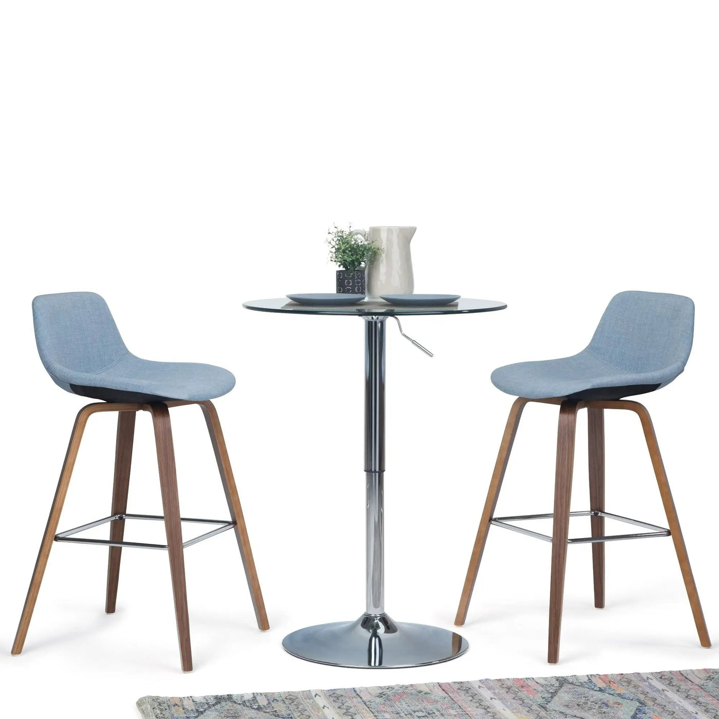 Randolph - Bentwood Multifunctional Counter / Bar Height Stool (Set of 2) by HouseOfZazla