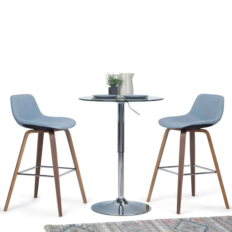 Randolph - Bentwood Multifunctional Counter / Bar Height Stool (Set of 2) by Unique Piece Furniture