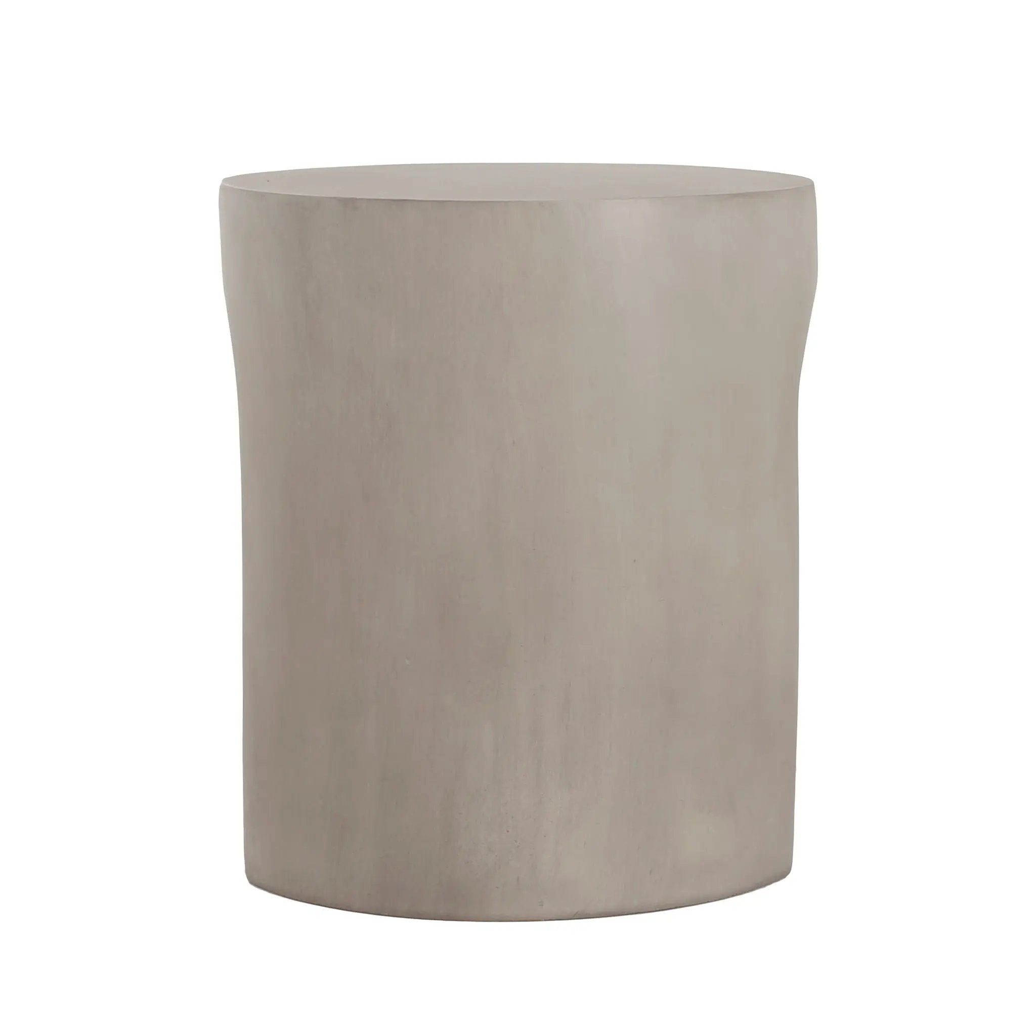 Outdoor Round With U Shape Side Table - Light Gray by HouseOfZazla
