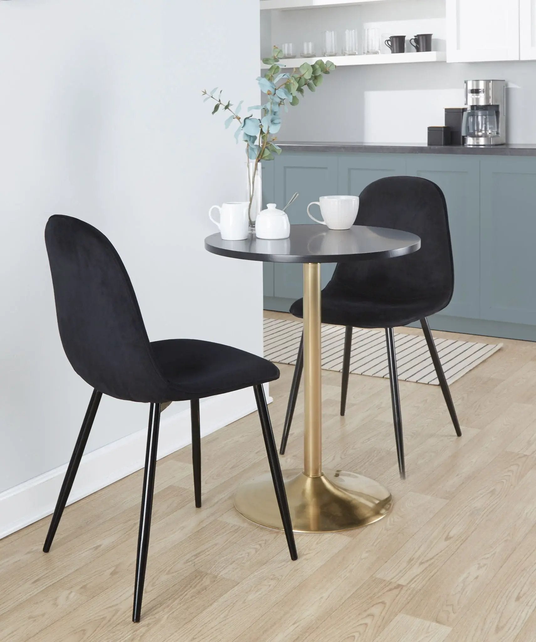 Pebble - Contemporary & Glam Adjustable Dining / Bar Table by Unique Piece Furniture
