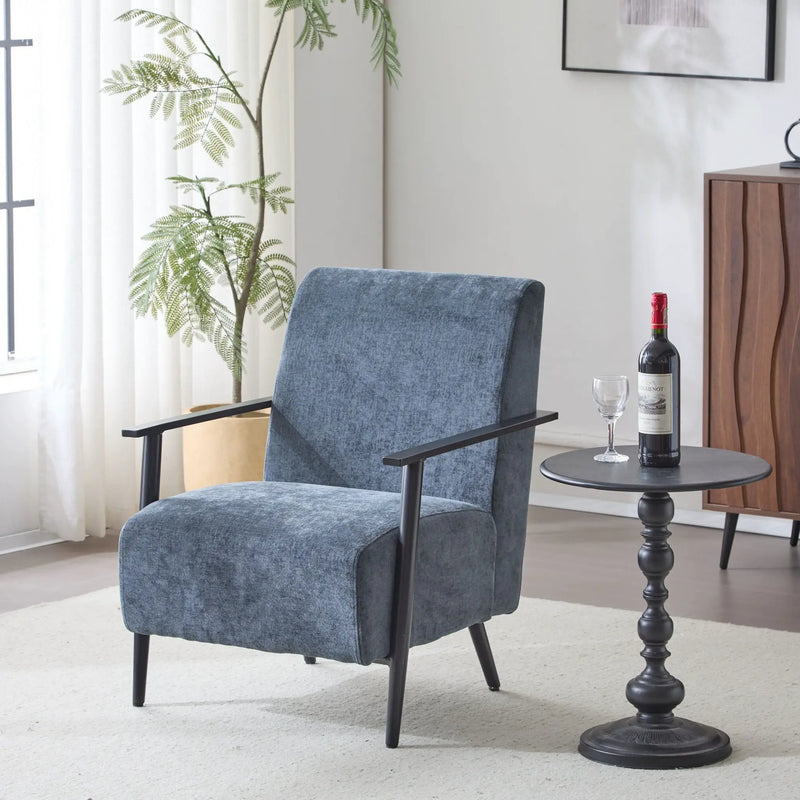 Modern Lounge Chair With Upholstery by HouseOfZazla