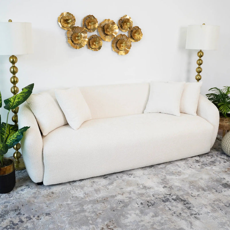Linden - Sofa - Ivory by HouseOfZazla