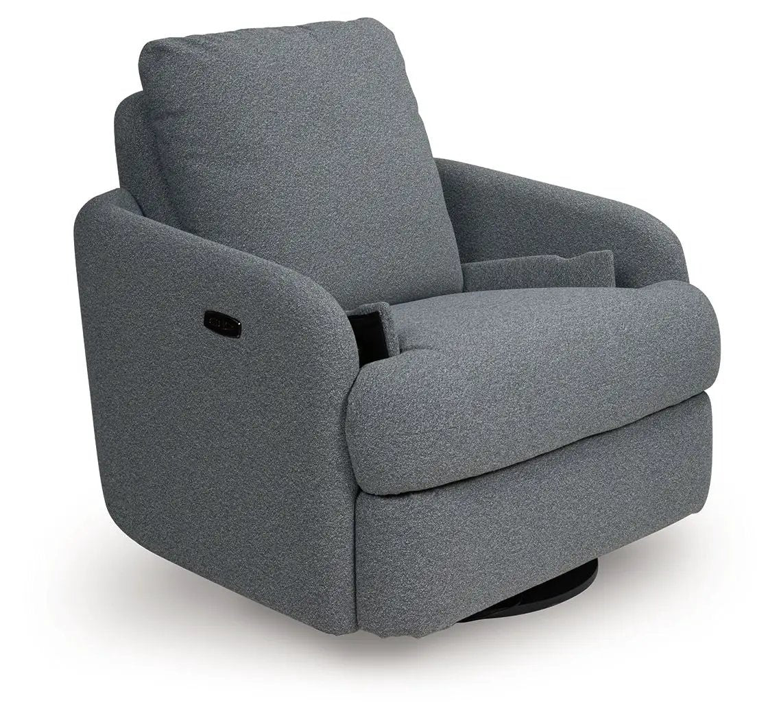 Alainmont Next-Gen Nuvella - Swivel Power Recliner by Unique Piece Furniture