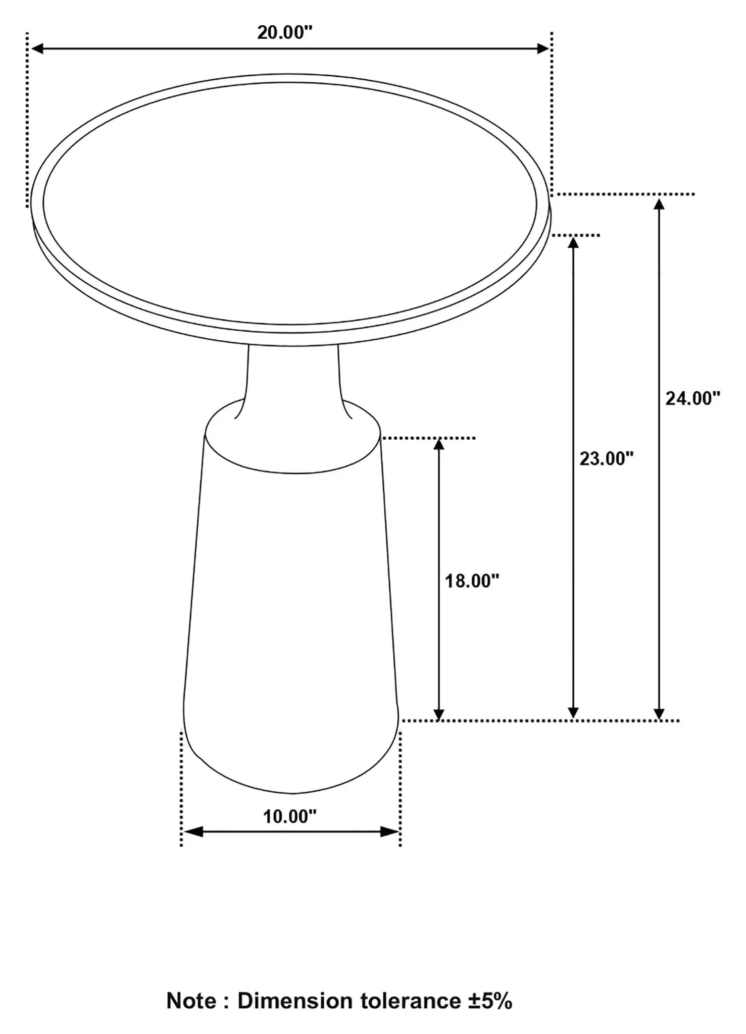 Ixia Round Solid Mango Wood Accent Side Table Natural by Unique Piece Furniture