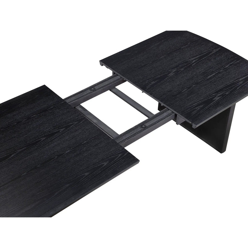 Ennis - 9 Piece Dining Table Set With Chairs - Black
