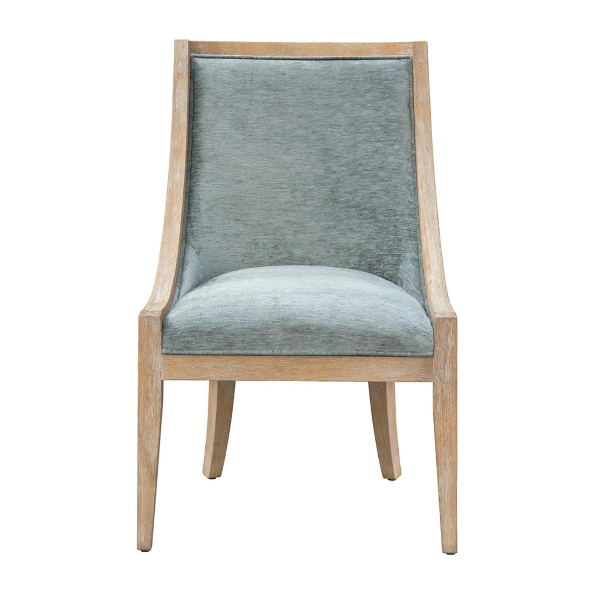 Upholstered Dining Chair With Nailhead Trim by Unique Piece Furniture