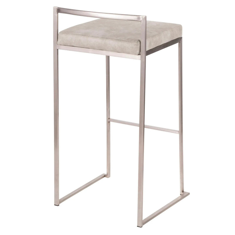 Fuji - Contemporary And Elegant Design Stackable Barstool by Unique Piece Furniture