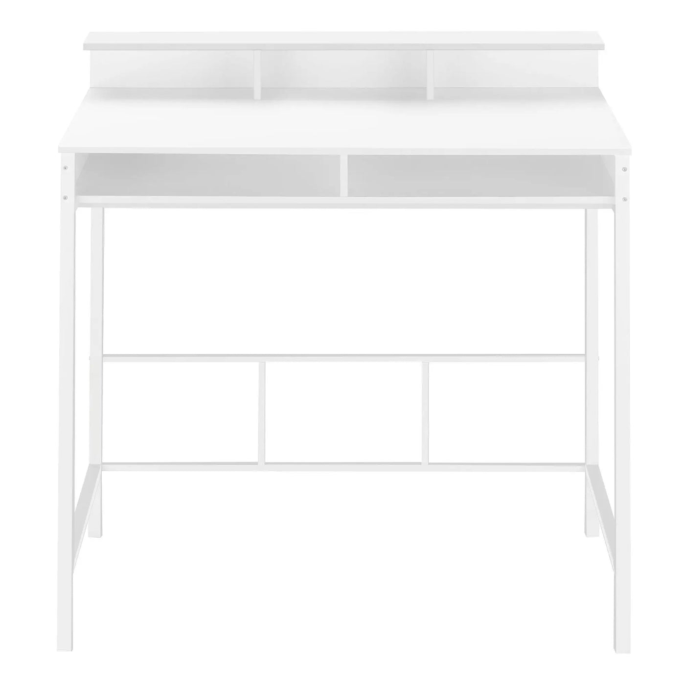 Computer Desk For Home Office, Standing, Storage Shelves, Laptop, Contemporary & Modern by Unique Piece Furniture