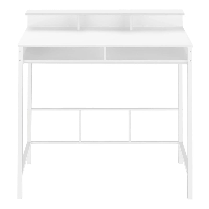 Computer Desk For Home Office, Standing, Storage Shelves, Laptop, Contemporary & Modern by Unique Piece Furniture