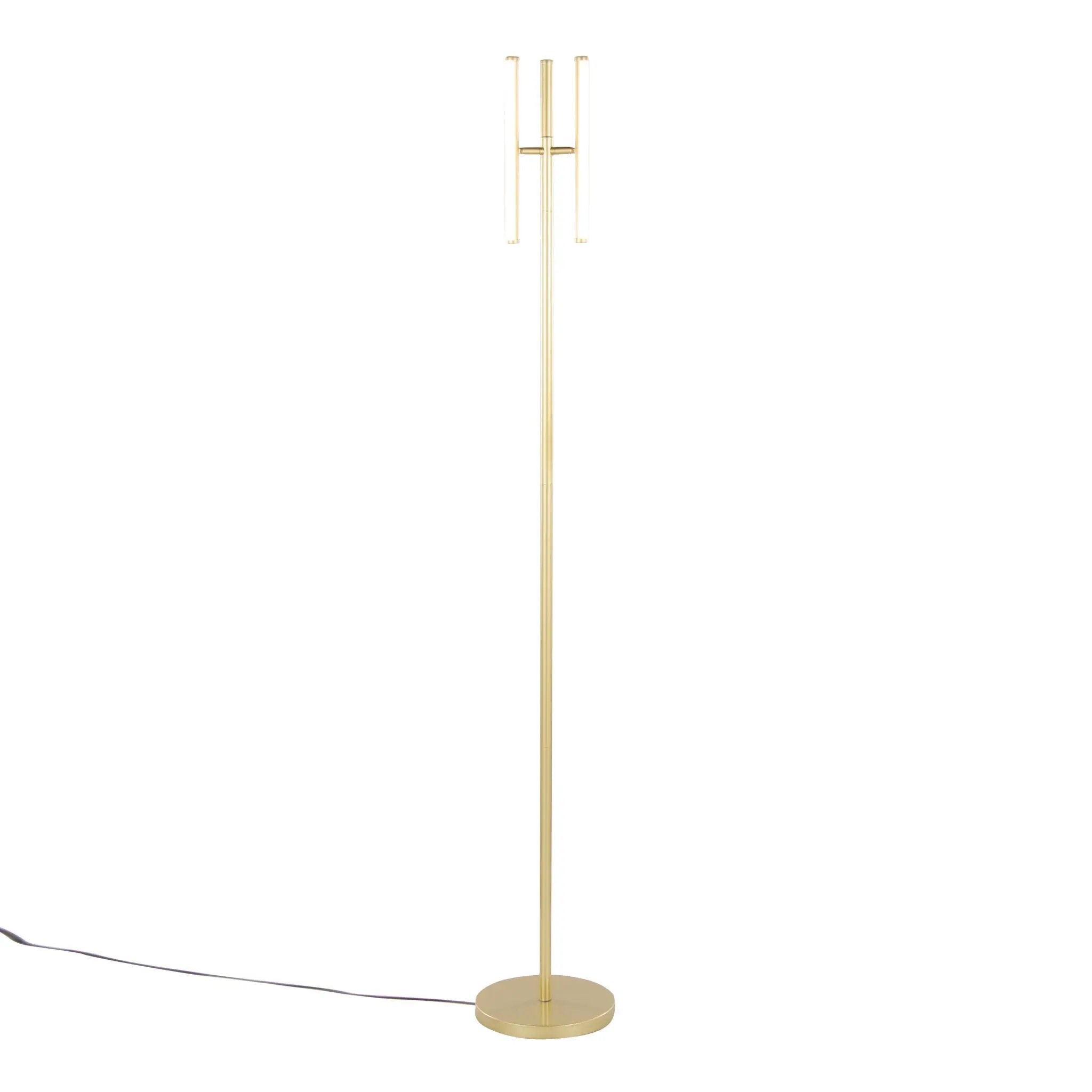 Icicle - Modern Swivel Floor Lamp by HouseOfZazla