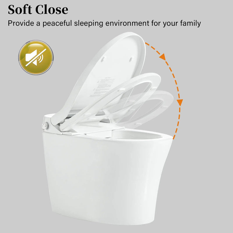 Smart Toilet with Built-in Heated Seat, photo 8 of 10
