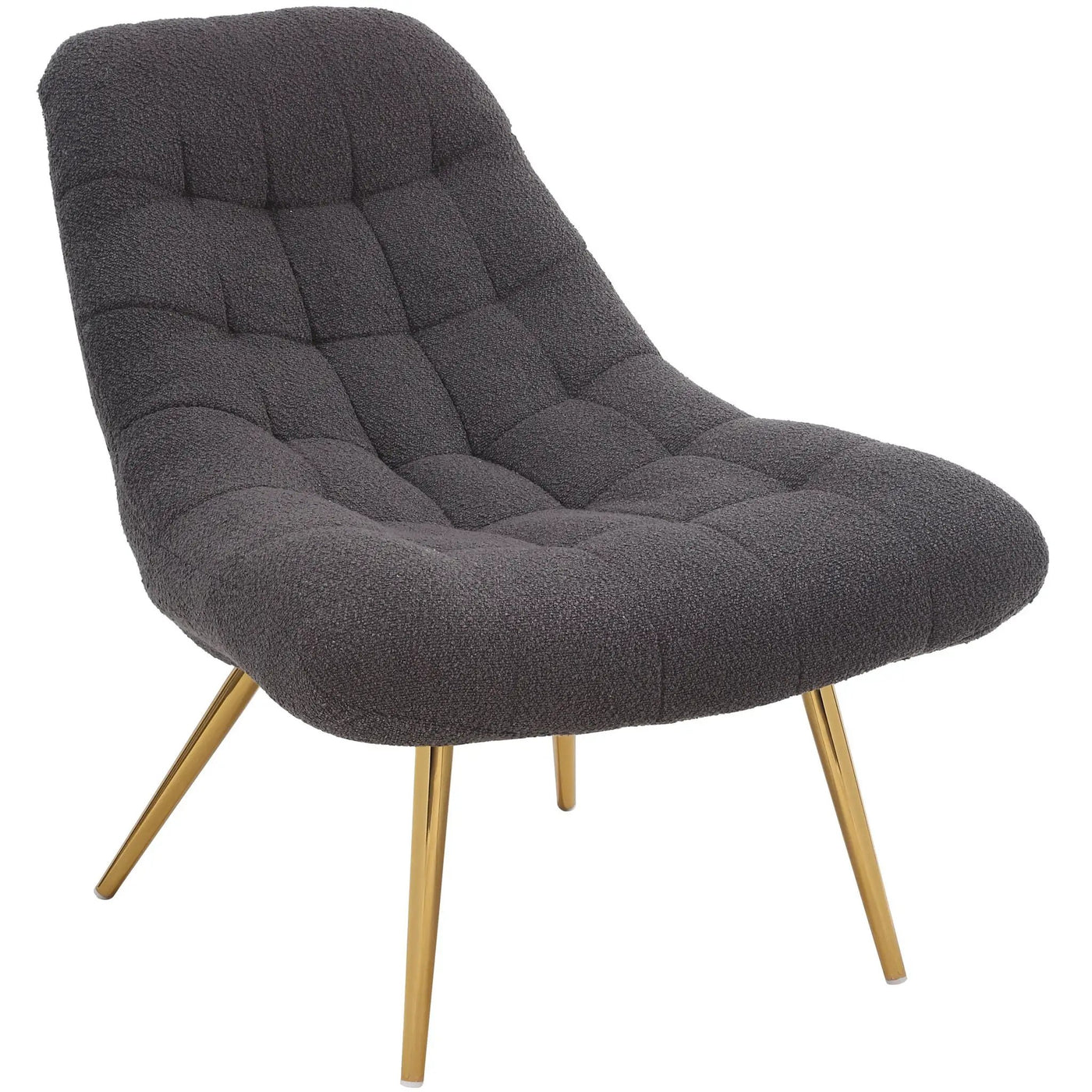 Aubrey - French Boucle Lounge Chair by HouseOfZazla