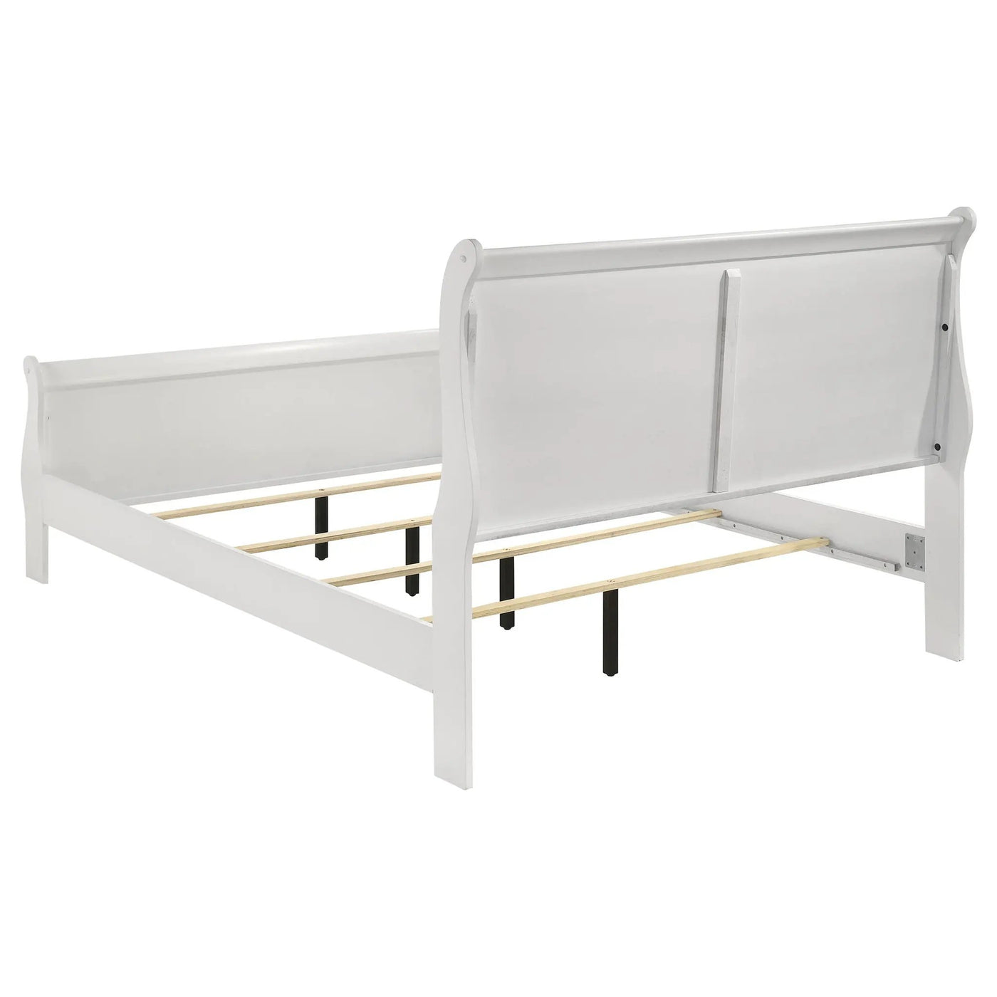 Mckee - Sleigh Panel Bed by HouseOfZazla