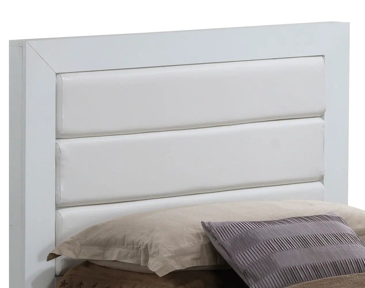 Transitional Modern Design Bed by HouseOfZazla