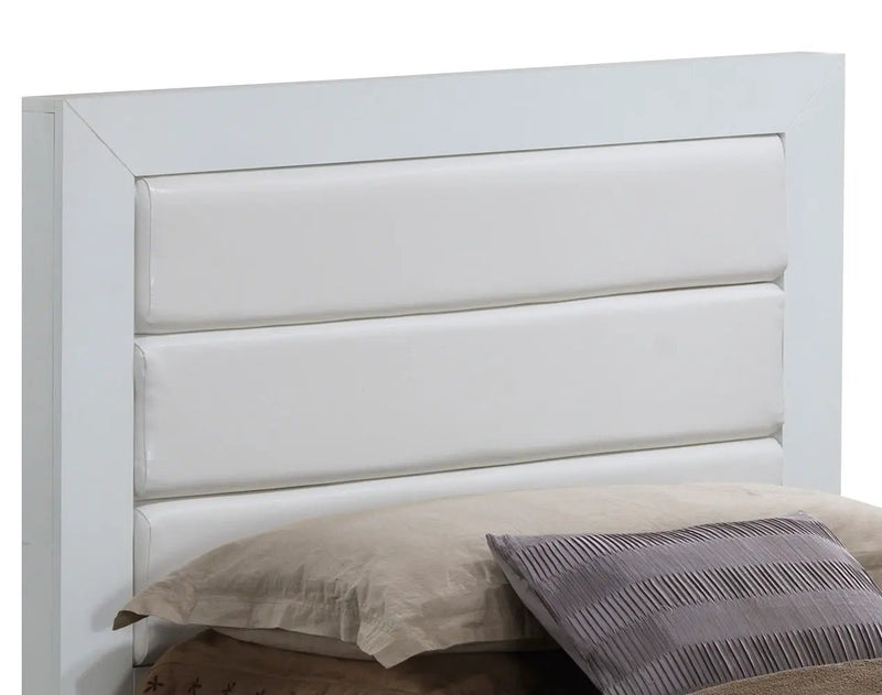 Transitional Modern Design Bed by Unique Piece Furniture