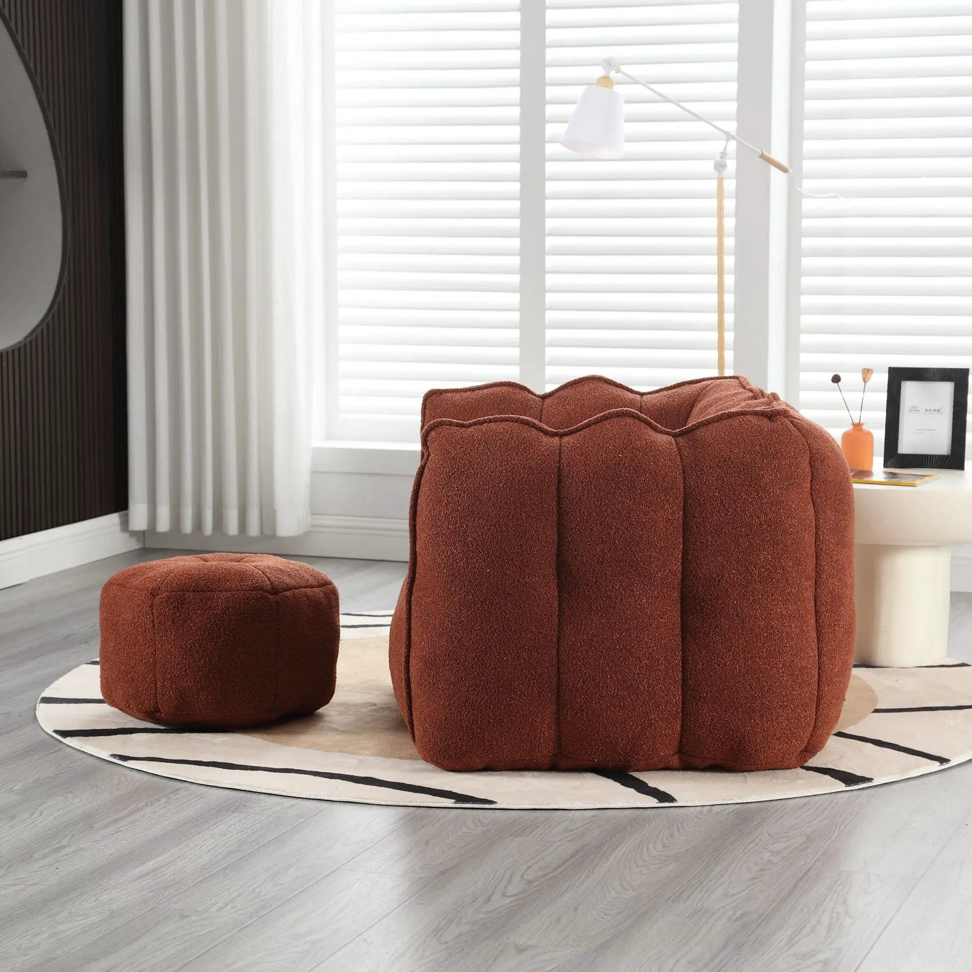 Soft Bean Bag Chair With High Resilient Foam by Unique Piece Furniture