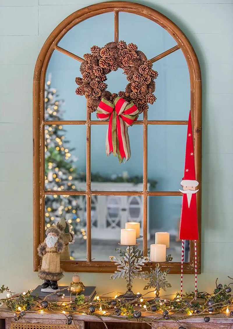 Christmas Gnomes Decorations, Christmas Table Home Ornaments For Holiday Party Gifts (Set of 2) - Beige / White by Unique Piece Furniture