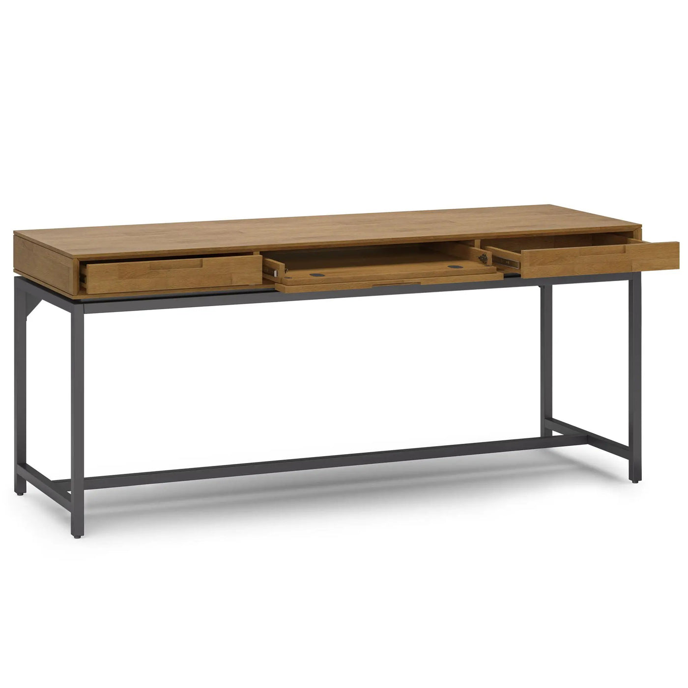 Banting - Mid Century Wide Desk, Handcrafted by HouseOfZazla