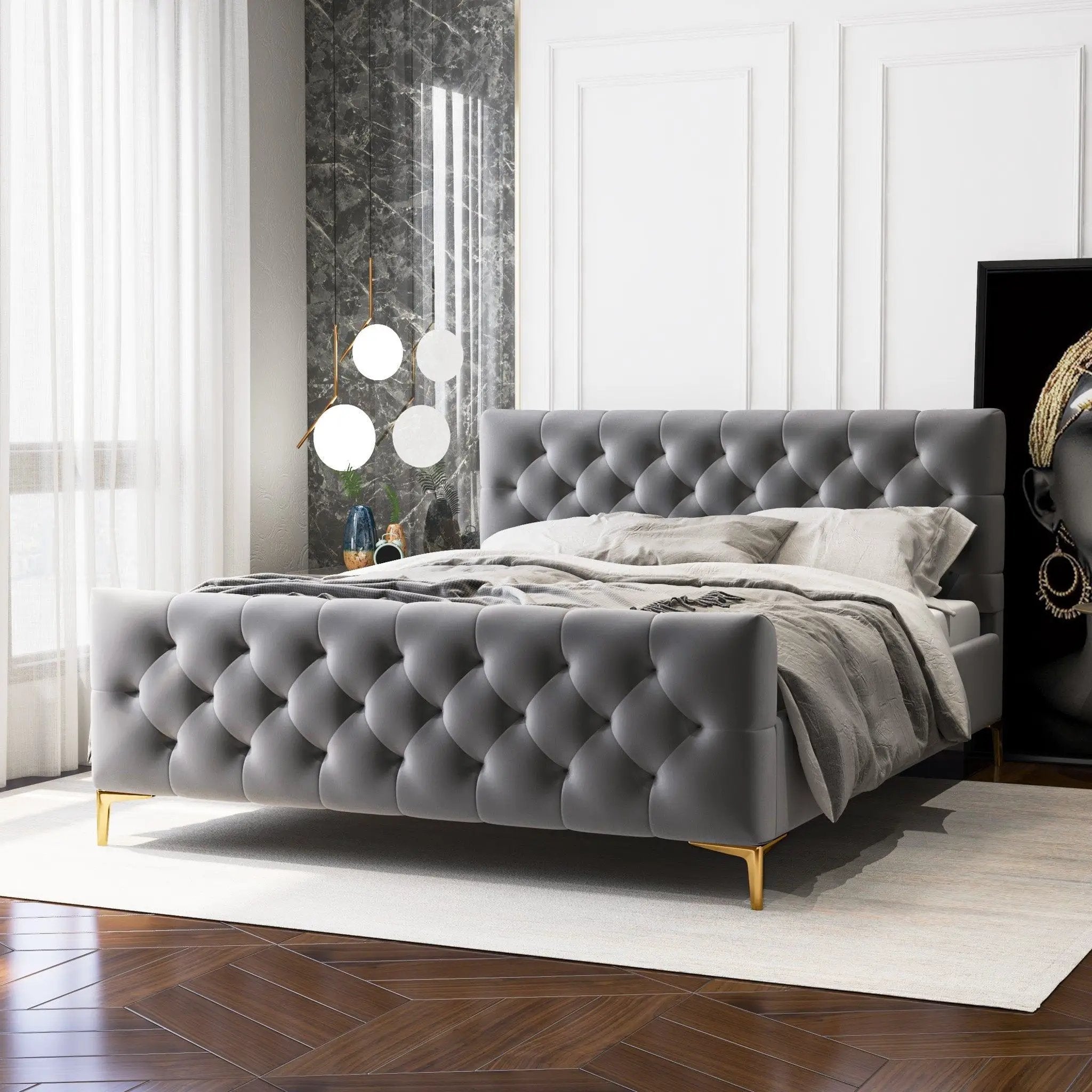 Bailey - Elegant Design Bed by Unique Piece Furniture