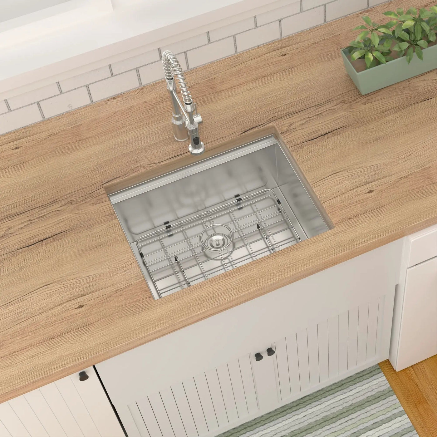 Laundry Workstation Undermount Utility Sink, Deep Single Bowl by HouseOfZazla