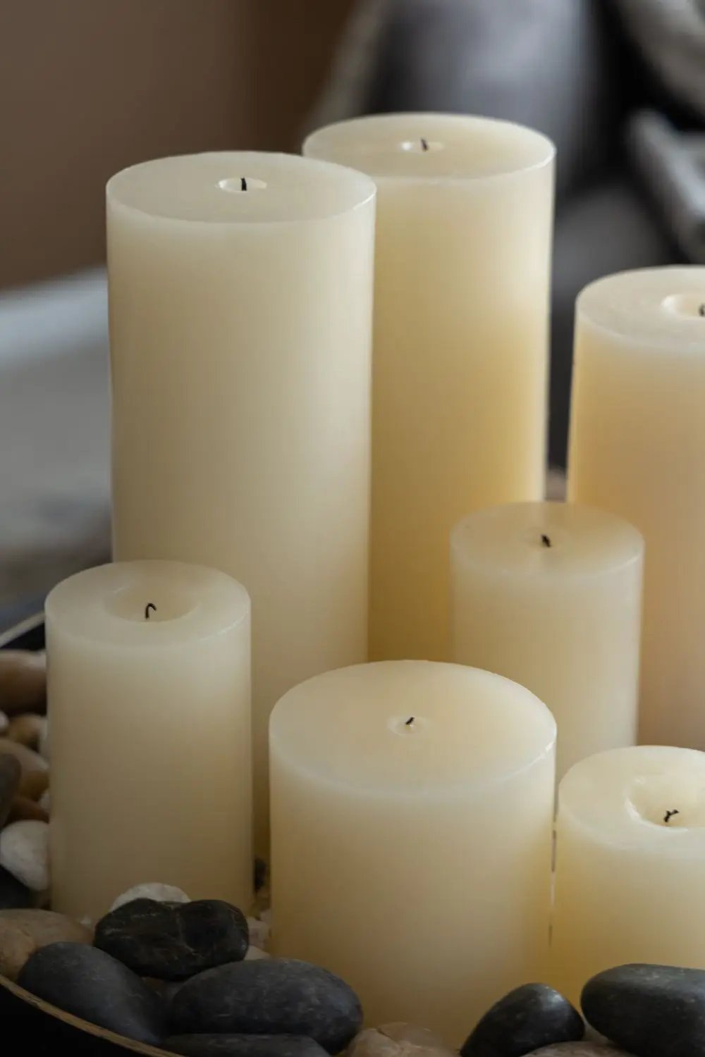 Unscented Soy Wax Candle (Set of 2) by HouseOfZazla