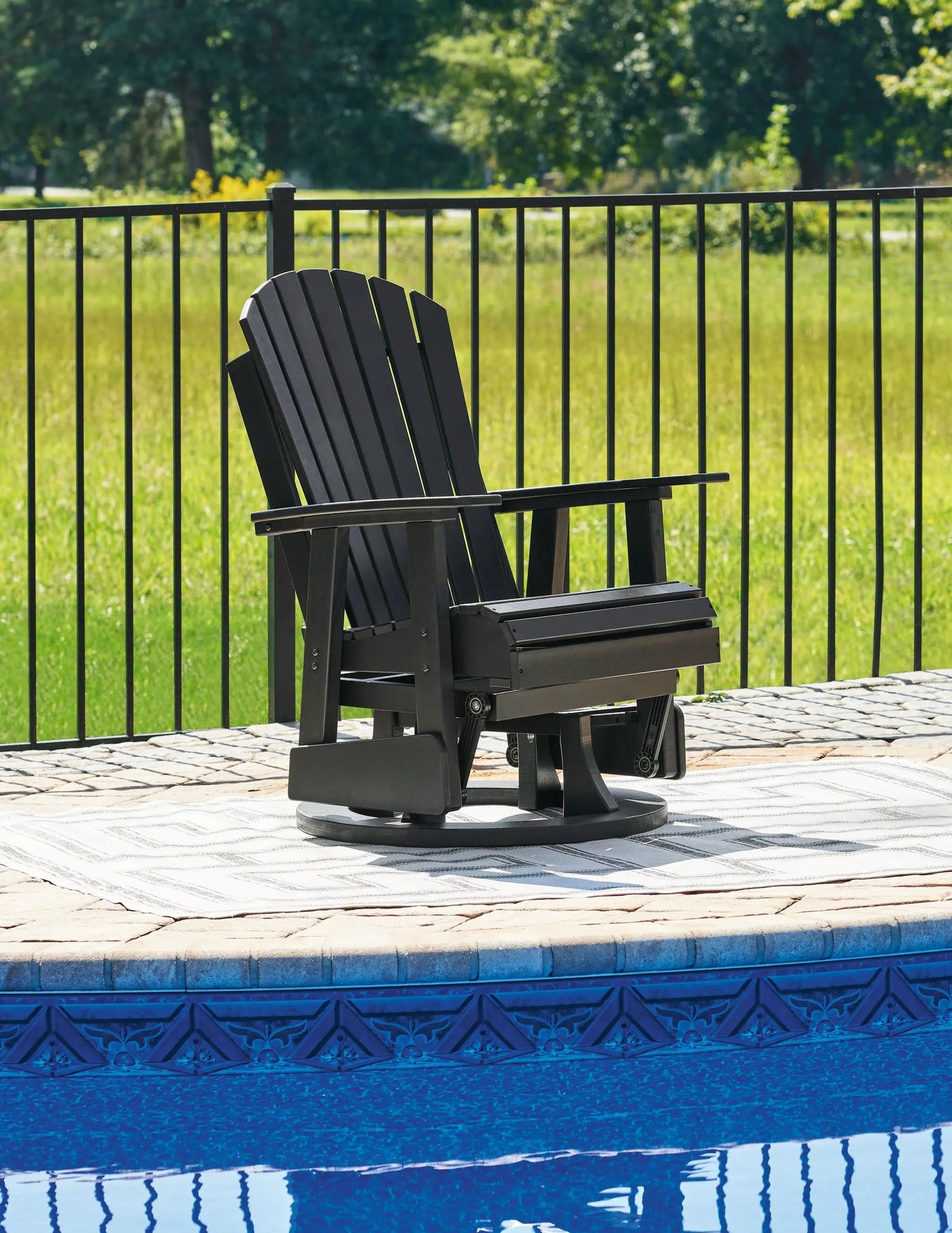 Hyland Wave - Swivel Glider Chair by Unique Piece Furniture