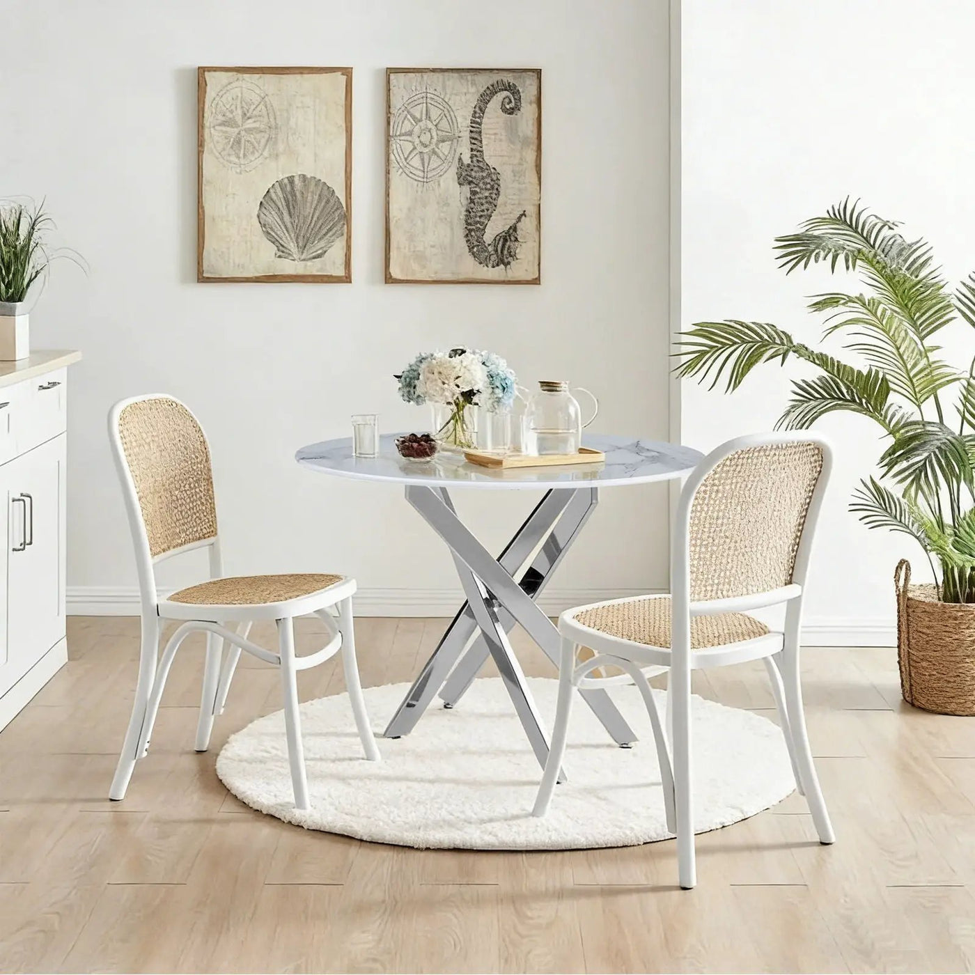 Modern Round Table For Dining Room by HouseOfZazla