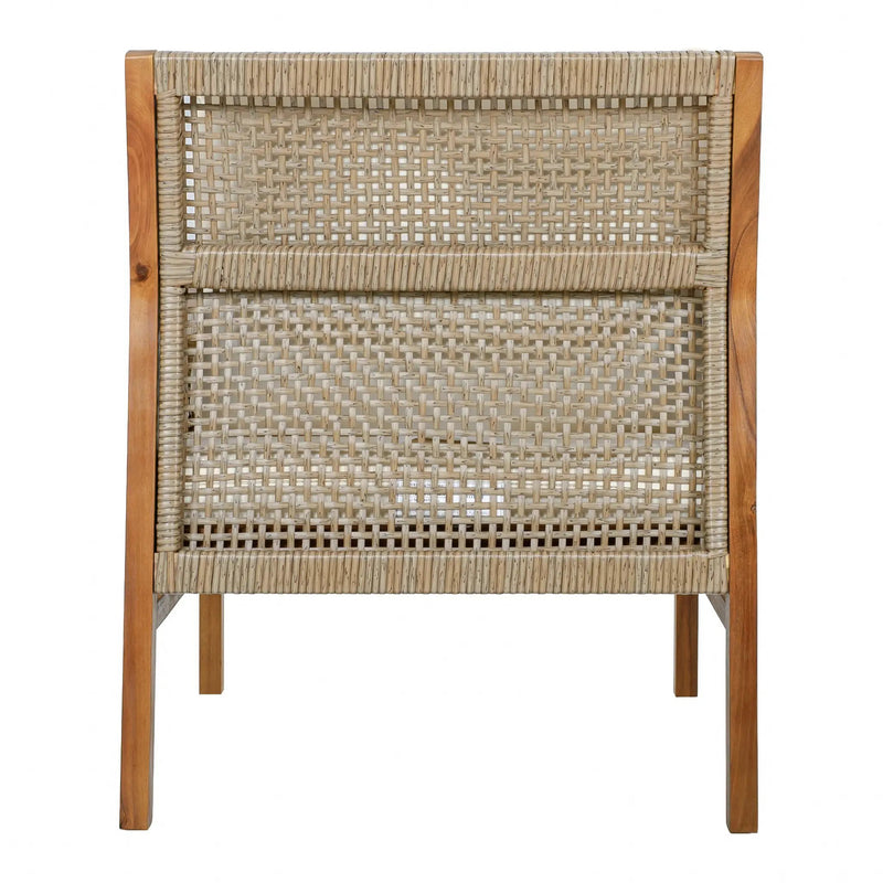 2 Piece Acacia Wood Patio Furniture Club Chair Set by HouseOfZazla