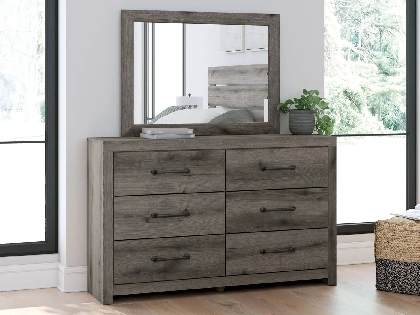 Graystorm - Six Drawer Dresser by Unique Piece Furniture