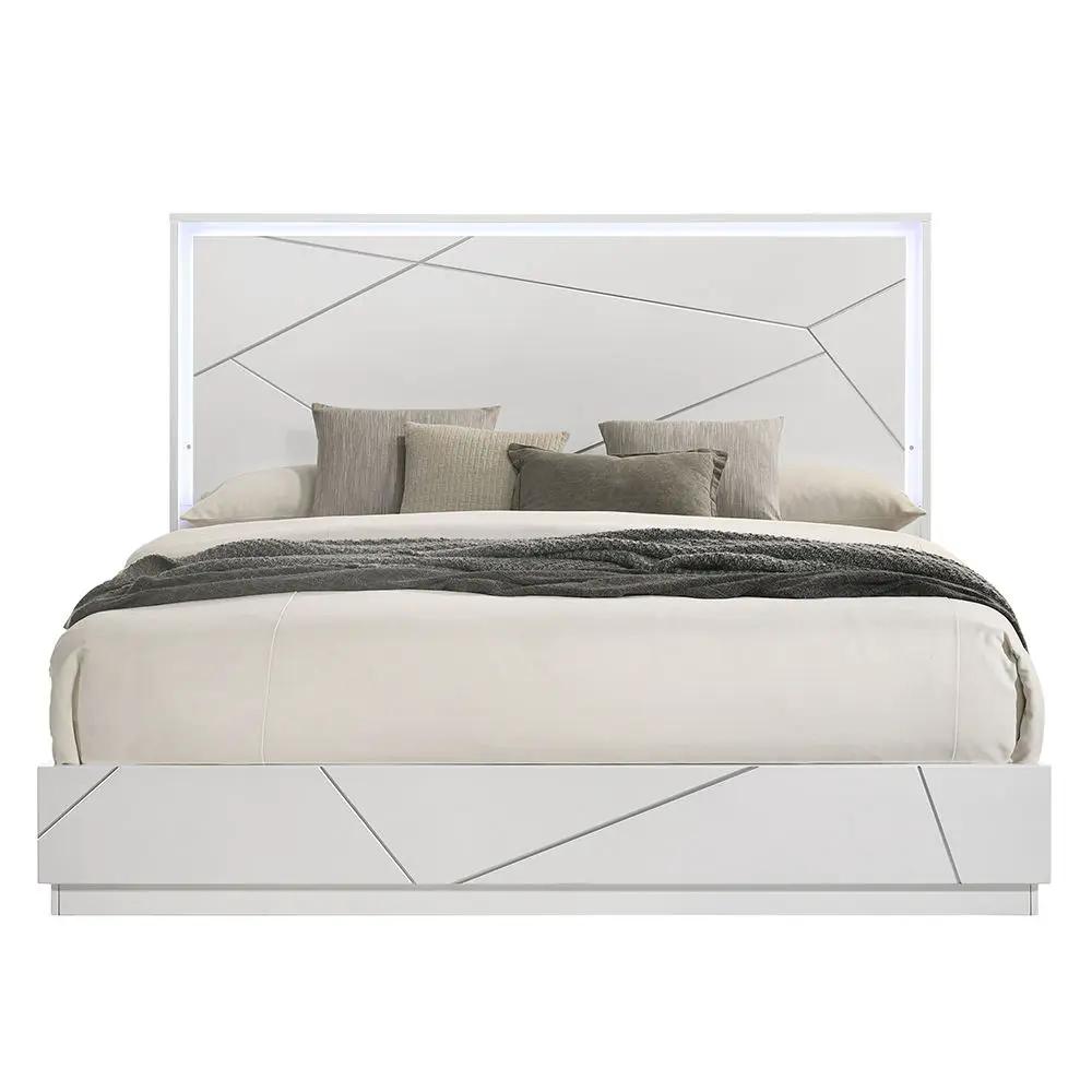 Esther - Bed With LED by Unique Piece Furniture