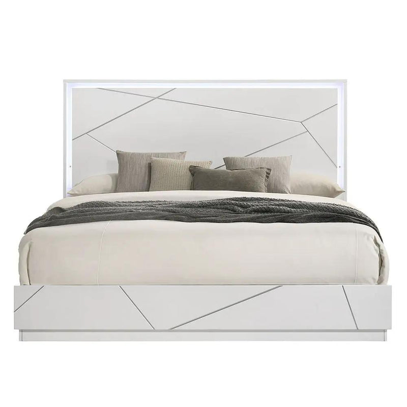 Esther - Bed With LED by Unique Piece Furniture