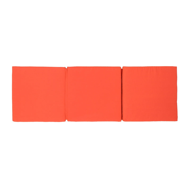 Waterproof Fabric Lounge Cushion With Rectangular Shape - Orange by HouseOfZazla