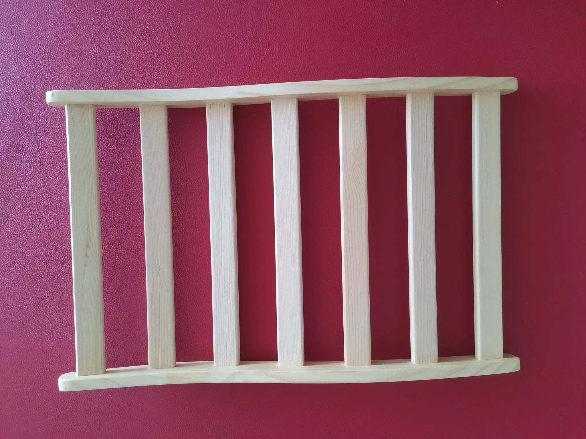 Hemlock Wide Flat Grid Sauna Room Backrest by HouseOfZazla