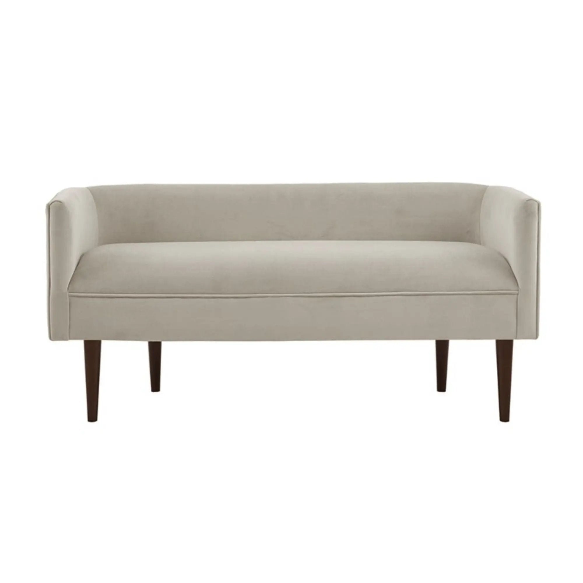 Farrah - Accent Bench With Low Back & Sides - Cream by Unique Piece Furniture