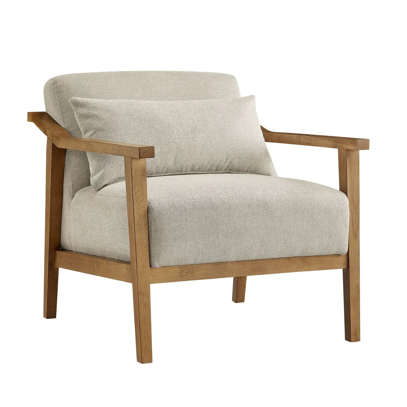 Reagan - Arm Accent Chair With Lumbar Pillow by HouseOfZazla
